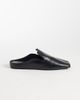 ASOS DESIGN ASOS DESIGN Maude premium slipper mules in black leather - 2