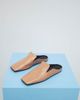 ASOS DESIGN ASOS DESIGN Maude premium slipper mules in tan leather-Brown - 1