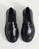 ASOS DESIGN ASOS DESIGN Mavis chunky cleated sole loafers in black - 2