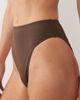 ASOS DESIGN ASOS DESIGN Maya Azores high leg high waist bikini bottoms in chocolate-Brown - 3