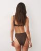 ASOS DESIGN ASOS DESIGN Maya Azores high leg high waist bikini bottoms in chocolate-Brown - 4