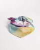 ASOS DESIGN ASOS DESIGN medium headscarf in oversized floral-Blue - 1