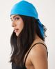 ASOS DESIGN ASOS DESIGN medium headscarf with lace trim in blue-Green - 3