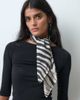 ASOS DESIGN ASOS DESIGN medium scarf in zebra print-MULTI - 3