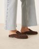 ASOS DESIGN ASOS DESIGN Mellow premium loafer mules in chocolate suede-Brown - 2