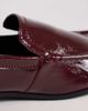 ASOS DESIGN ASOS DESIGN Melva clean round toe loafers in burgundy-Red - 3