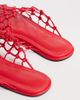 ASOS DESIGN ASOS DESIGN Mercy woven flat mules in red - 3