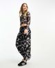 ASOS DESIGN ASOS DESIGN mesh column maxi skirt in animal print - part of a set-Multi - 3