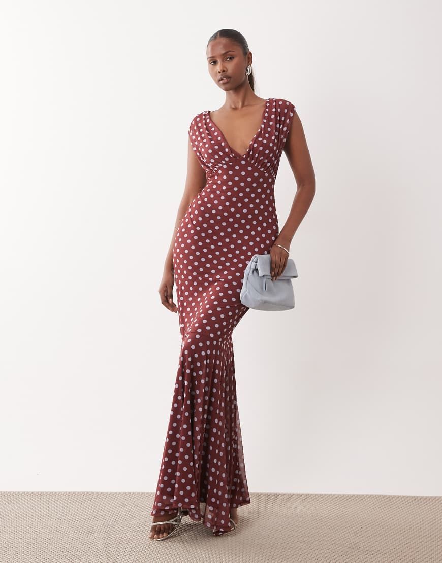 fishtail dress design ASOS Size:13 US Women (10 AU/UK) ankle leather boot evening mermaid gown design Women Boho Print Maxi Midi dress Stretchy Partially