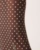 ASOS DESIGN ASOS DESIGN mesh sheer maxi skirt in brown polka dot - 3