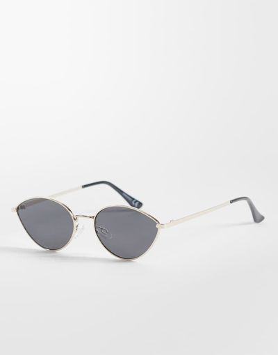 ASOS DESIGN ASOS DESIGN metal angled sunglasses in gold