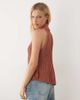 ASOS DESIGN ASOS DESIGN metallic knit asymmetrical halter top in red - 4