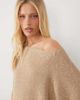 ASOS DESIGN ASOS DESIGN metallic knit poncho in gold - 2