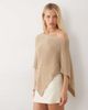 ASOS DESIGN ASOS DESIGN metallic knit poncho in gold - 3
