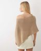 ASOS DESIGN ASOS DESIGN metallic knit poncho in gold - 4