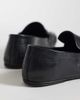 ASOS DESIGN ASOS DESIGN Micha real leather soft loafers in black - 4