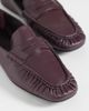ASOS DESIGN ASOS DESIGN Micha real leather soft loafers in burgundy-Red - 2