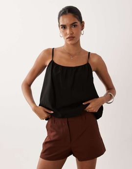 ASOS DESIGN ASOS DESIGN micro shorts in chocolate-Brown