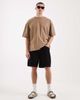 ASOS DESIGN ASOS DESIGN mid length denim jorts in black - 2