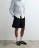ASOS DESIGN ASOS DESIGN mid length nylon jorts with belt styling in black-Gray - 3