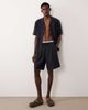 ASOS DESIGN ASOS DESIGN mid length textured jorts in black - part of a set - 1