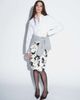 ASOS DESIGN ASOS DESIGN midi pencil skirt in brushed cow print-Multi - 3