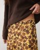 ASOS DESIGN ASOS DESIGN midi skirt in brown floral set-MULTI - 3