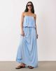 ASOS DESIGN ASOS DESIGN midi skirt in light blue - part of a set - 1