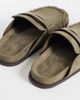 ASOS DESIGN ASOS DESIGN Miller chunky loafer mules in taupe suedette-Neutral - 2