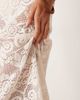 ASOS DESIGN ASOS DESIGN Minette beach crochet lace maxi skirt in cream-Black - 2