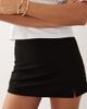 ASOS DESIGN ASOS DESIGN mini pelmet skort with split in black - 3