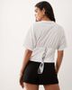 ASOS DESIGN ASOS DESIGN mini pelmet skort with split in black - 4