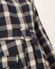 ASOS DESIGN ASOS DESIGN mini shirt dress with belt in black and tan plaid-Multi - 3