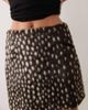 ASOS DESIGN ASOS DESIGN mini skirt in brushed fawn print-Multi - 3
