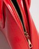 ASOS DESIGN ASOS DESIGN mini structured croissant clutch bag in red - 3