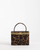 ASOS DESIGN ASOS DESIGN mini vanity case clutch bag in leopard-Multi - 1