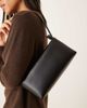 ASOS DESIGN ASOS DESIGN minimal 90s shoulder bag in black - 4