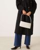 ASOS DESIGN ASOS DESIGN minimal 90s shoulder bag in stone-Neutral - 2