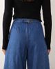 ASOS DESIGN ASOS DESIGN minimalist waistband barrel leg jeans in rinse wash-Blue - 4