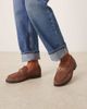 ASOS DESIGN ASOS DESIGN Ministry premium chain detail loafers in brown suede - 1