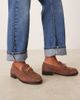ASOS DESIGN ASOS DESIGN Ministry premium chain detail loafers in brown suede - 3