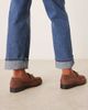 ASOS DESIGN ASOS DESIGN Ministry premium chain detail loafers in brown suede - 4