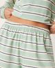 ASOS DESIGN ASOS DESIGN mix & match boxer pajama shorts in sage & blue stripes - 3