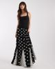 ASOS DESIGN ASOS DESIGN mixed prints godet maxi skirt-Multi - 1