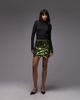 ASOS DESIGN ASOS DESIGN mixed sequin mini skirt in green - 4