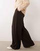 ASOS DESIGN ASOS DESIGN modal wide leg pants in chocolate-Brown - 2