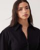 ASOS DESIGN ASOS DESIGN molded cinch shirt in black - 3