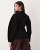 ASOS DESIGN ASOS DESIGN molded cinch shirt in black - 4