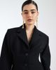 ASOS DESIGN ASOS DESIGN molded cinched blazer dress in black - 2