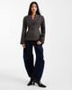 ASOS DESIGN ASOS DESIGN molded cinched blazer in charcoal-Gray - 2